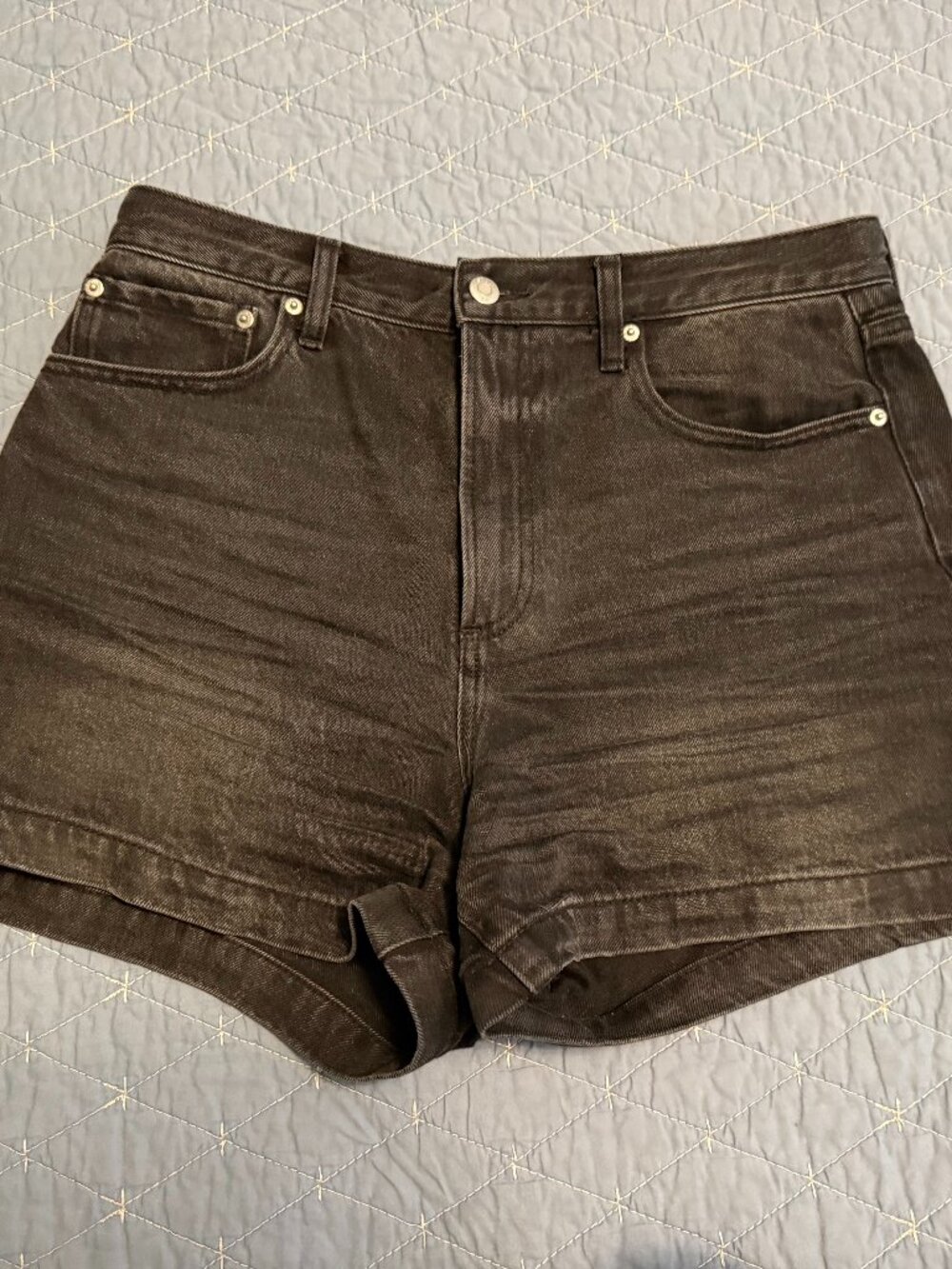 Pistola Black Denim Shorts - Size 30